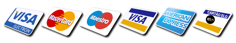 bandeiras de cartões de crédito